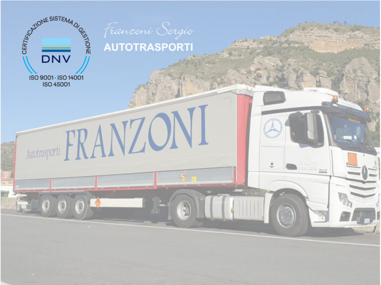AUDIT ISO Franzoni Sergio Autotrasporti srl
